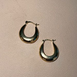 Gold Plated Earrings (Like New)